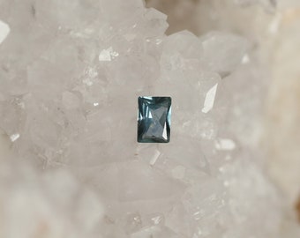 Montana Sapphire Radiant Cut .74 Carat