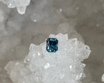 Montana Sapphire 1,21 CT blauwgroene stralende snit