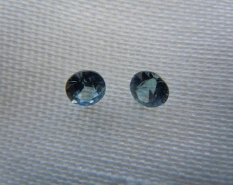 Montana Sapphire Matched Pair of loose stones .53ctw