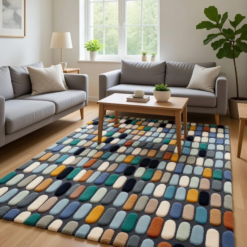 Irregular Rug - Etsy