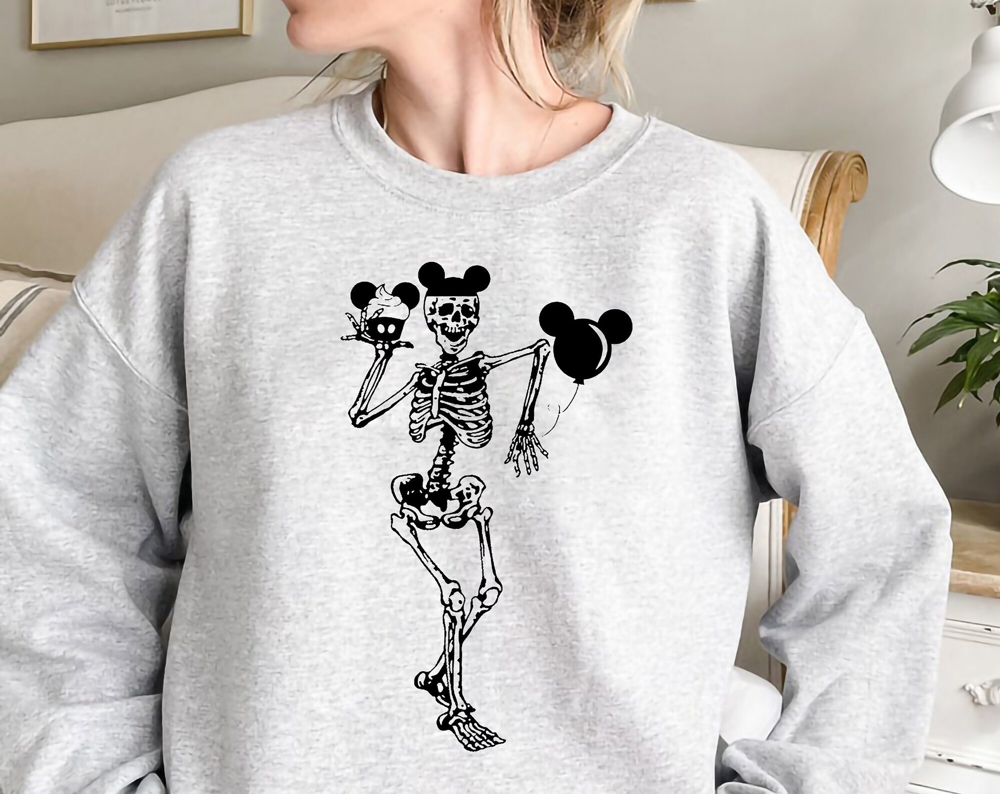 Discover Disney Skeleton Sweatshirt