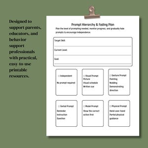 Behavior Documentation & Intervention Toolkit ABA Data Collection Forms Autism Tracker Special Education Printable Behavior Support PDF image 7