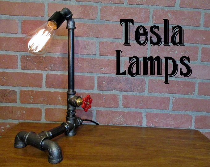 FAUCET HANDLE DIMMER Pipe Lamp With Faucet Dimmer Handle Etsy