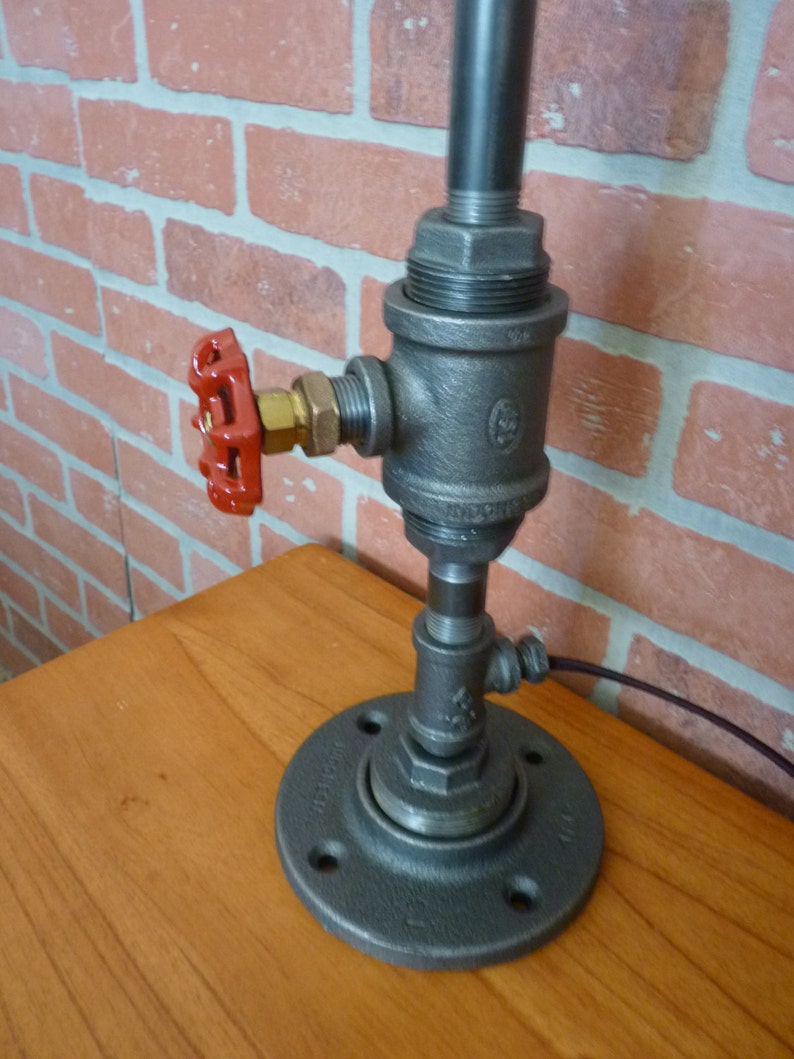 FAUCET HANDLE DIMMER Pipe lamp with water faucet handle Etsy