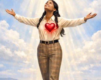 Salmo 119:2 Arte de Parede Cristã | Busque a Deus de Todo o Coração - Impressão com Versículo Bíblico (Download Digital)