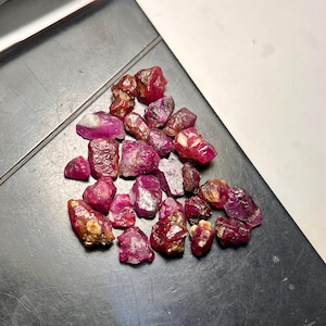 53.50 Ct Natural Afghanistan Ruby Rough Parcel – Facet Grade