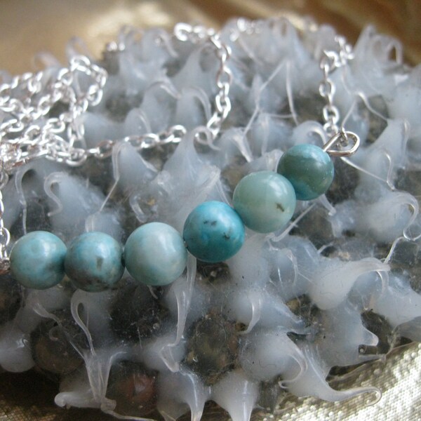 FREE SHIPPING Turquoise Jasper Friendship Necklace