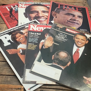 Barack Obama – 44:e presidentens tidskrifter