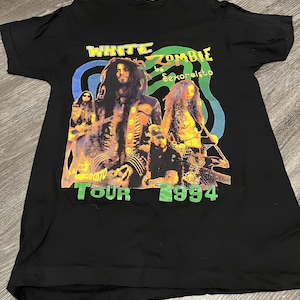 Vintage White Zombie T Shirt - Etsy