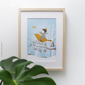 De illustratiekunst van kinderen - De Prins van de Winter