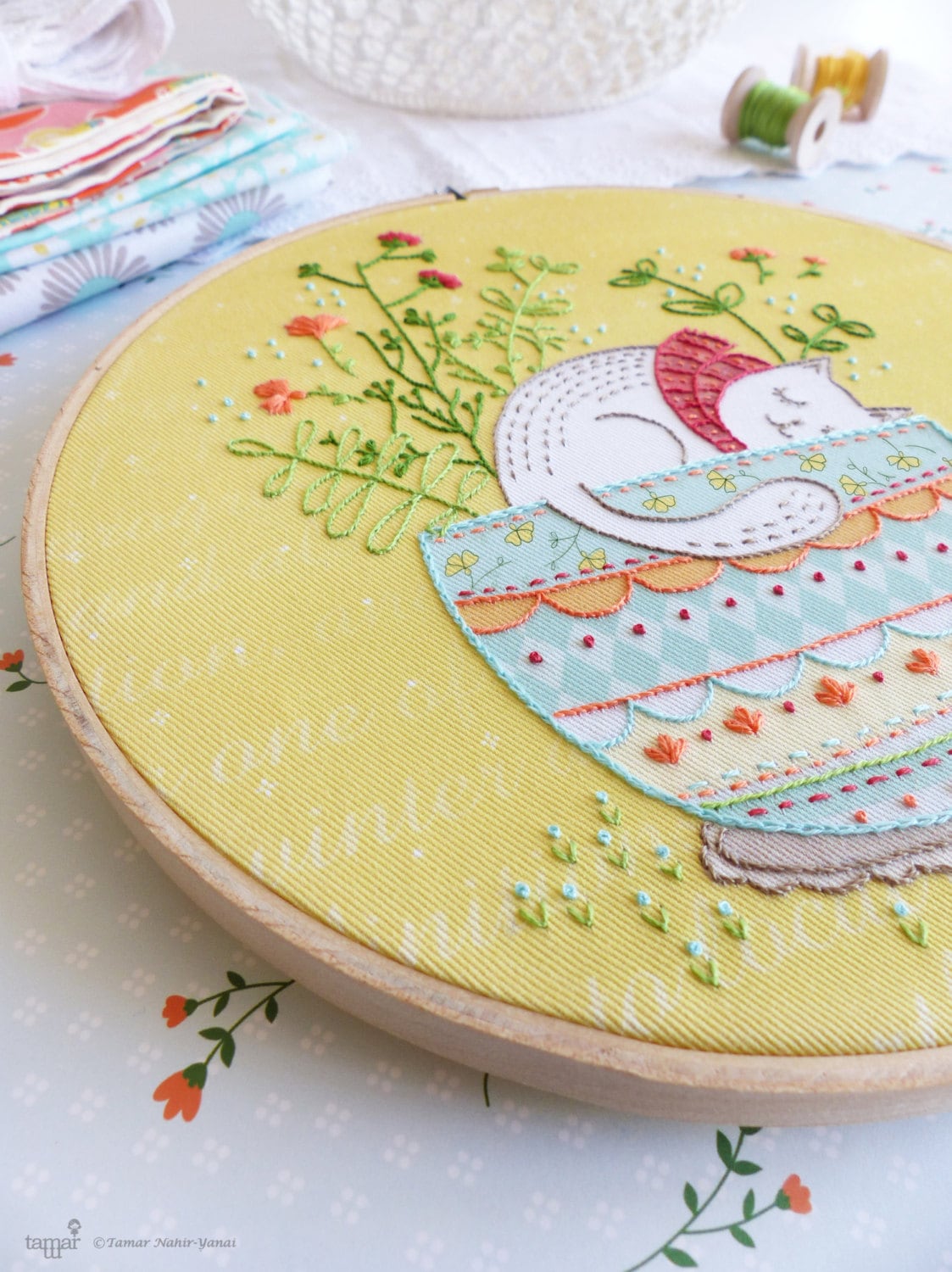 Hand embroidery kit DIY gift Embroidery Kit Sweet Dreams Etsy