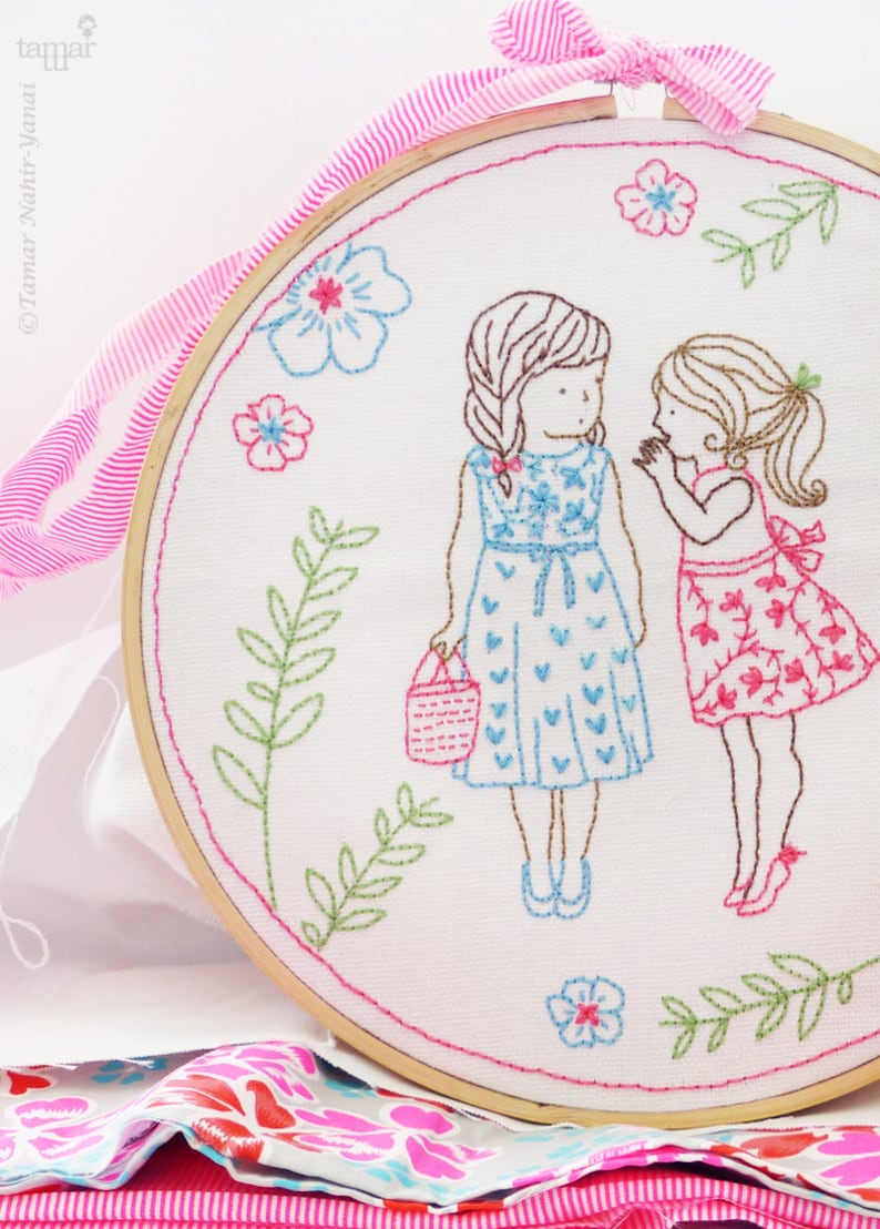 Baby girl nursery ideas Christmas ideas Embroidery kit 2 Etsy