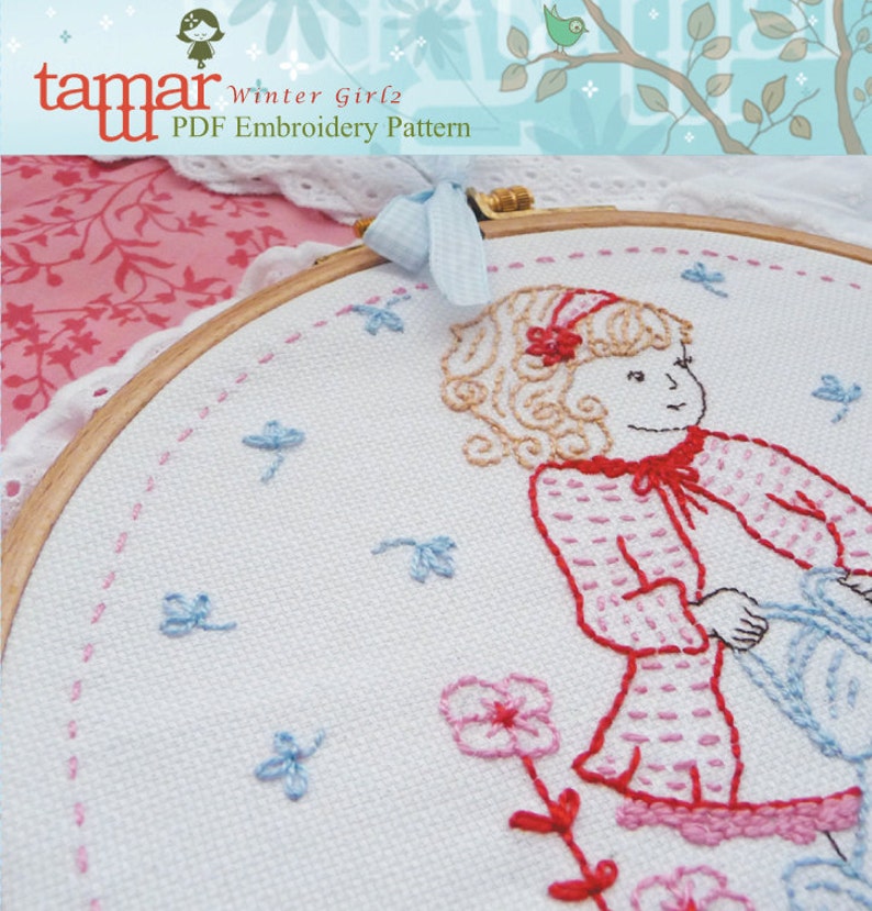 Embroidery Pattern Needlecraft Design Instant Download Etsy