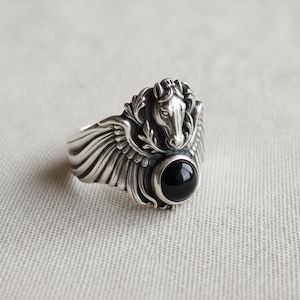Pegasus Ring - Etsy