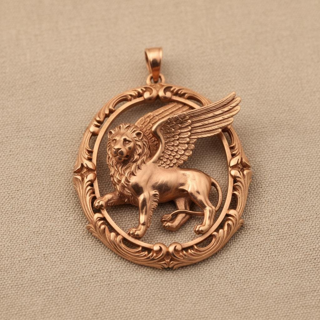 Lion of saint mark - Etsy 日本