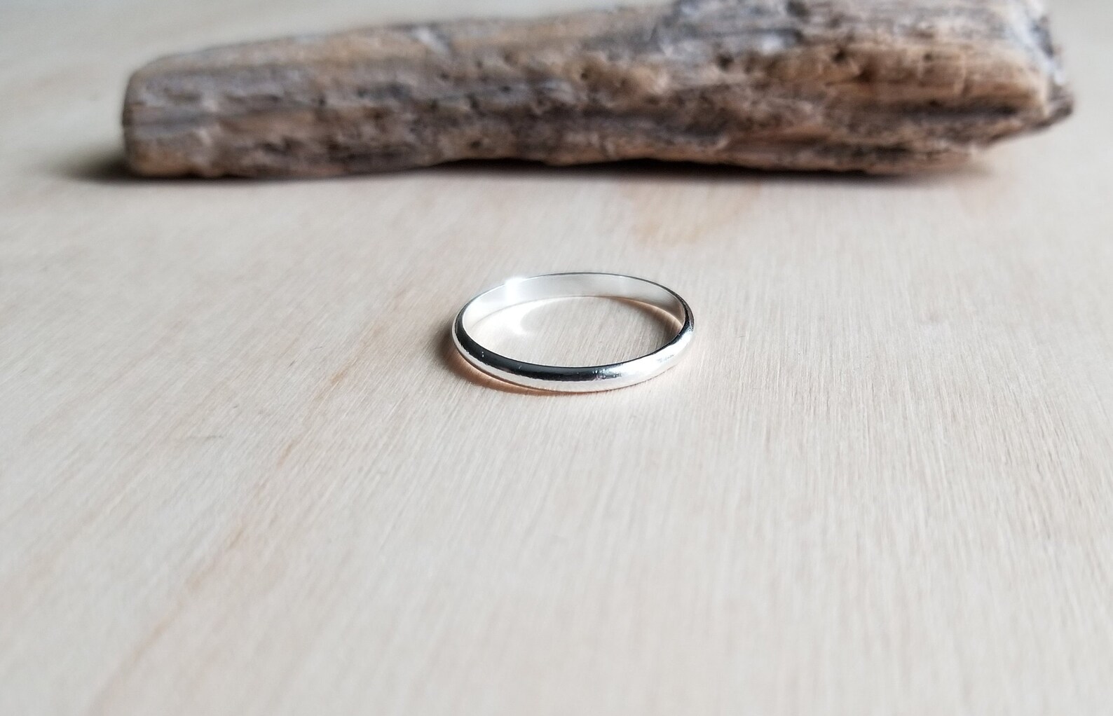 Simple Silver Band. Silver Wedding Band. Hypoallergenic Ring. Etsy