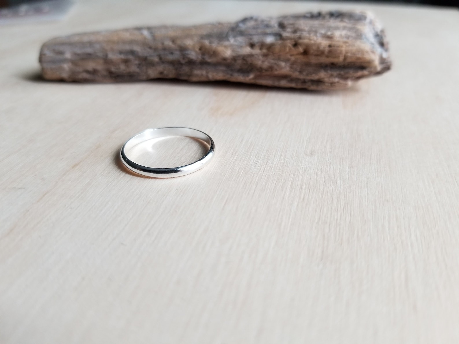 Simple Silver Band. Silver Wedding Band. Hypoallergenic Ring. Etsy