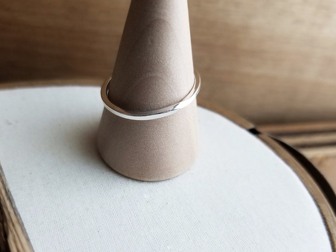 Mobius Ring Stack Twisted Stacking Ring. Silver Möbius Ring. Moebius Stack Ring ...