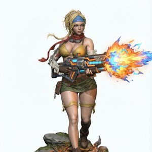 Rikku the Reversible Scavenger STL Set – Zombbidde Custom Card