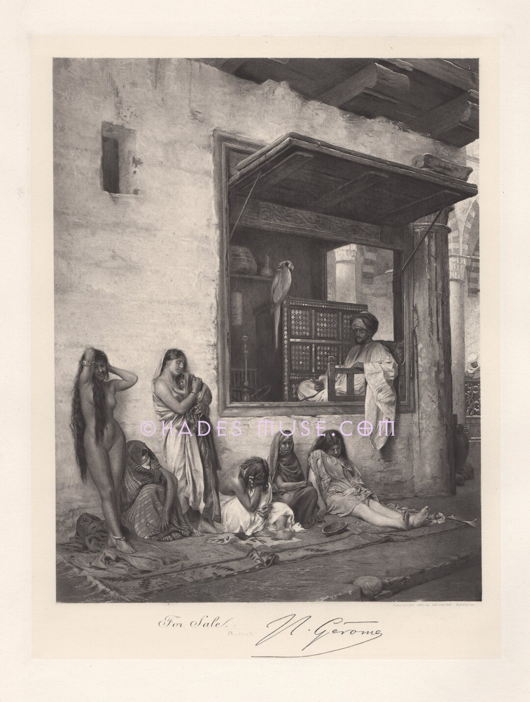 Slave Market-women for Sale-naked Nude Lady-prisoners-poverty-merchant