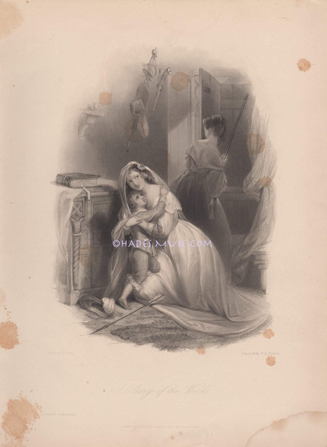 Buy Chivalrous Women-brave Lady-rifle-indian Raid-heroine