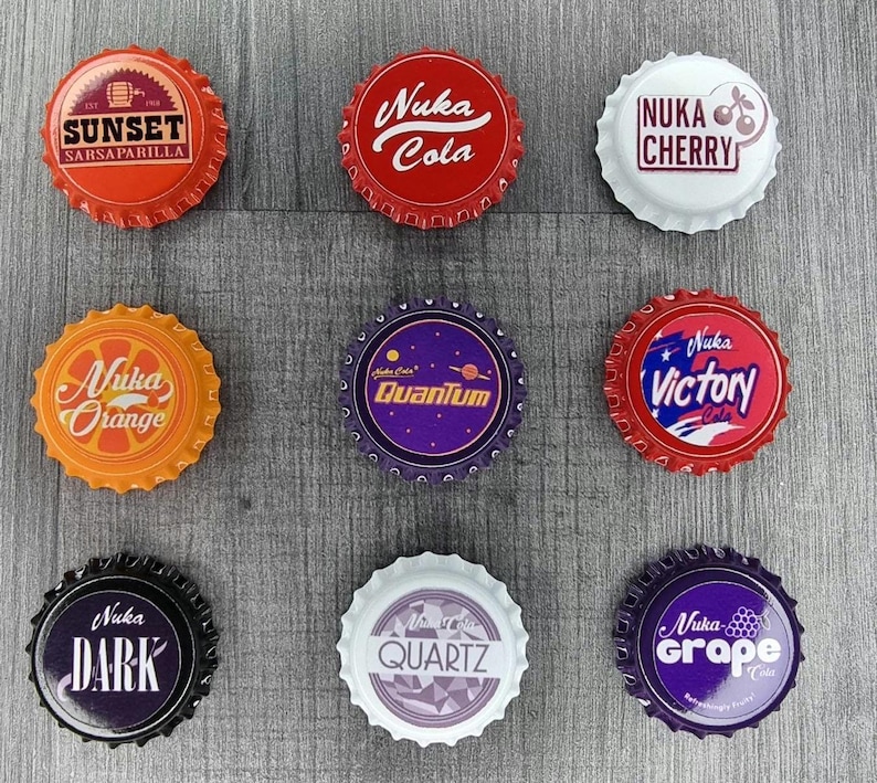 Fallout Accurate Bottle Caps - Etsy