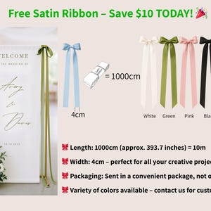 Sheer Lace Wedding Welcome Sign: Tulle Fabric, Macquin Sequins with Stand image 9