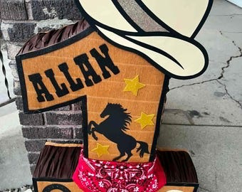cowboy pinata message us to customize !
