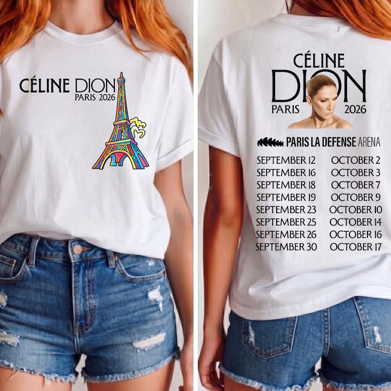 Dion Sign Celine Dion Concert Merch - Etsy UK