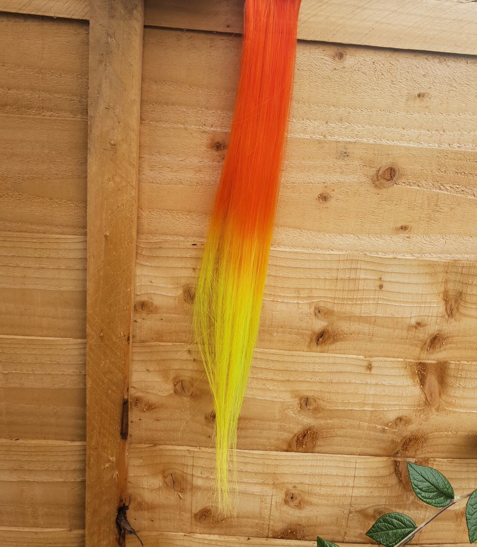 Sunshine Ombre Hair Extensions Clip in Human Hair Streaks Etsy