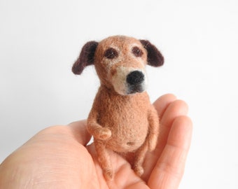 Custom needle felted dog or cat figure, Felt dog portrait, Wool dog sculpture, Personalised dog lover gift, Dogs breeds made