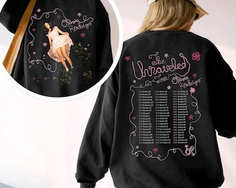 Olivia Rodrigo The Unraveled Tour 2026 Shirt, Pop Konzert Graphic Tee