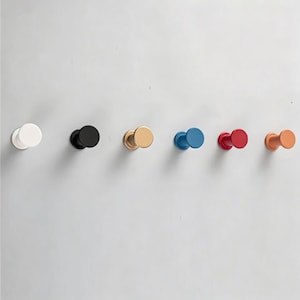 Macaron Color Metallspiralkrok | Söt Macaron Metallspiralkrok för vägg | Krok med läkningstema | Färgglad heminredning |