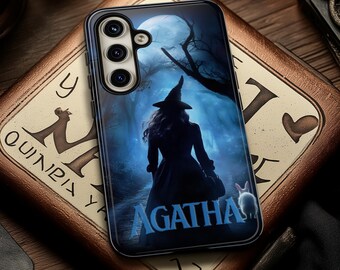 Agatha Harkness Phone Case: Witch Moonlight Design, Impact-Resistant Cover