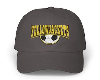Embroidered Yellowjackets Dad Cap: TV Show Fan Gift