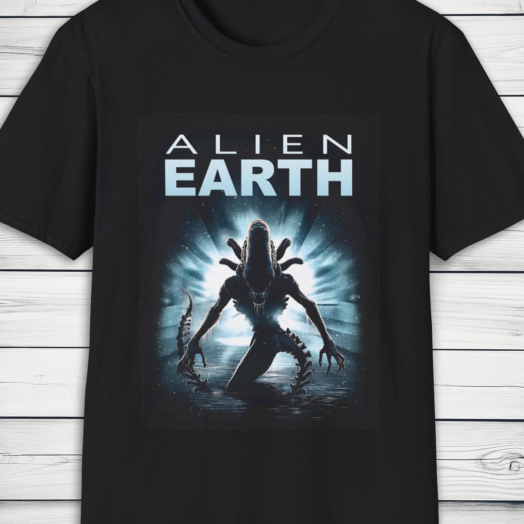Inspired by Alien Earth Sci-fi Horror Graphic Tee Unisex Xenomorph ...