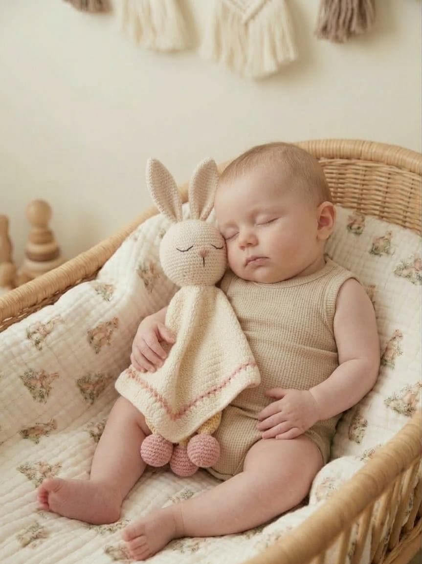 40 Bunny Lovey Crochet Patterns for Sweet Baby Gifts and Nursery Keepsakes 27 Bunny Lovey Amigurumi