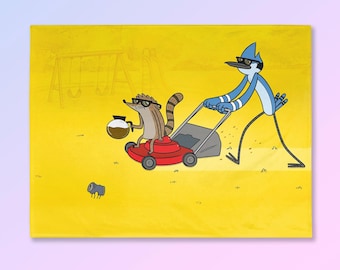 Manta polar, manta, decoración de cama y tapiz de pared de Regular Show