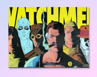 Watchmen fleece blanket, Dr. Manhattan throw, bedding decor, wall tapestry