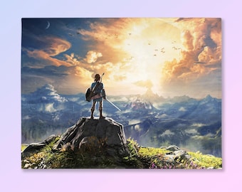 Manta polar, manta, decoración de cama y tapiz de pared de The Legend of Zelda: Breath of the Wild