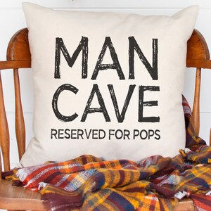 Man cave pillows discount