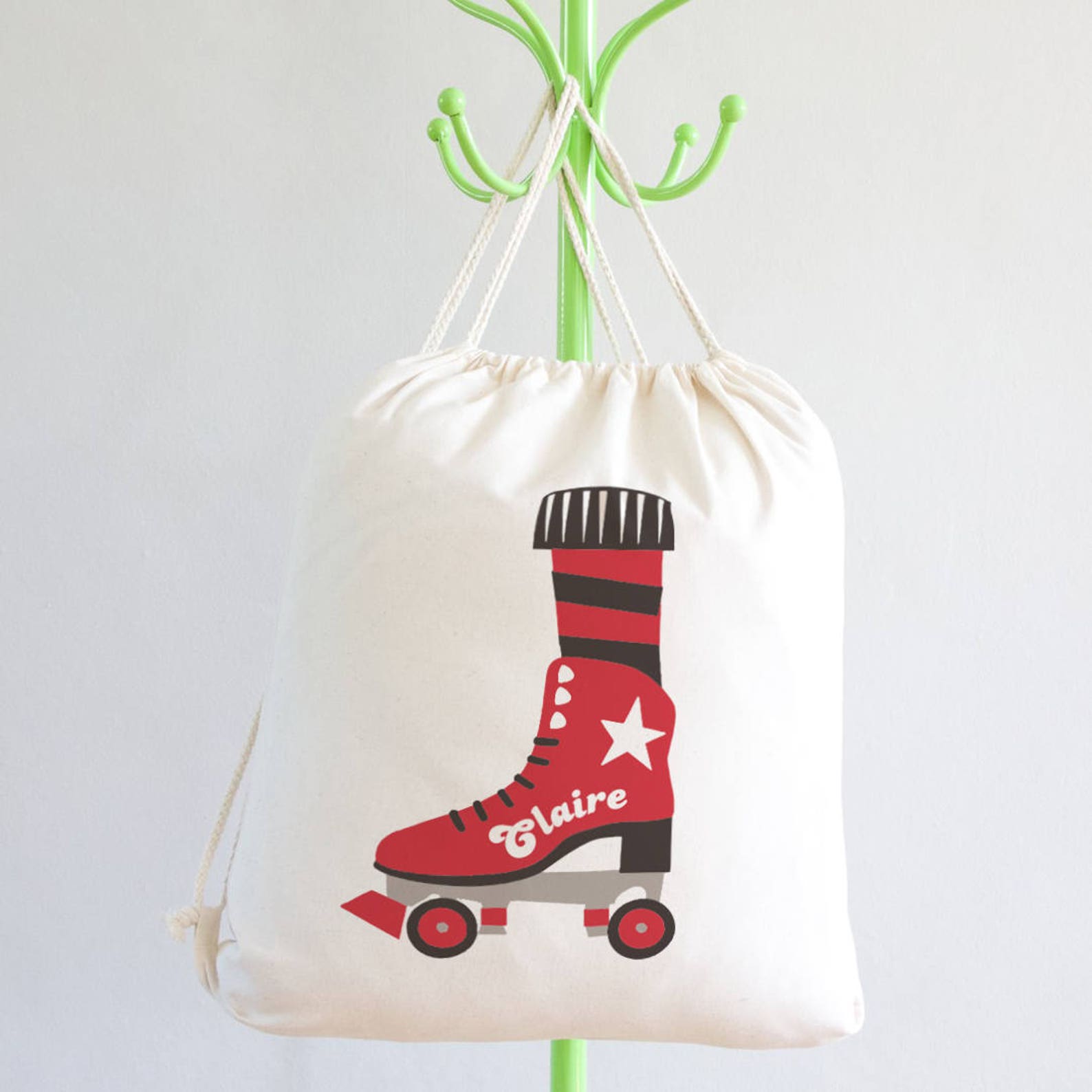 Personalised Kit Bag Roller Skates Roller Derby Gifts Etsy