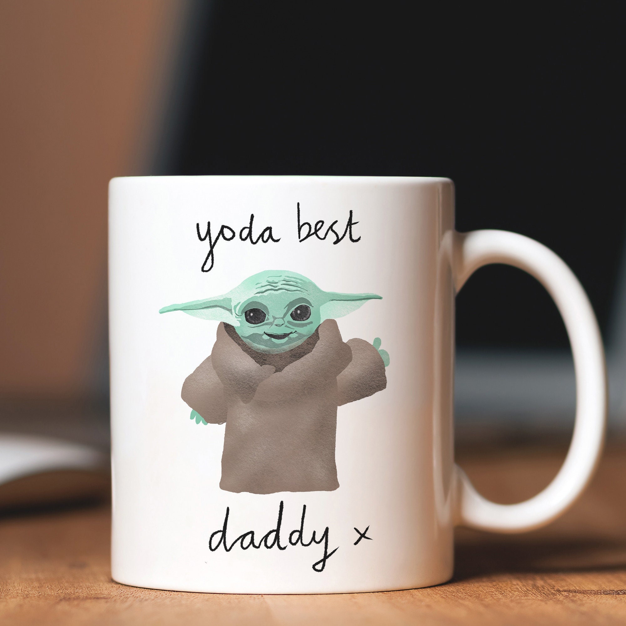  Yoda Best Mug - FathersDay Mugs for Dad Star Wars Dad
