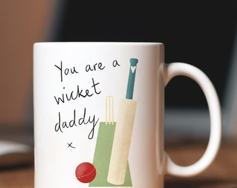 Cricket Pun Mug, Funny Father's Day Gift for Dad