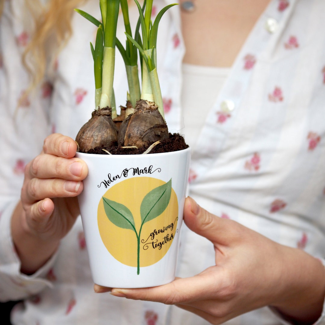 Personalised 'growing Together' Plant Pot Present for - Etsy