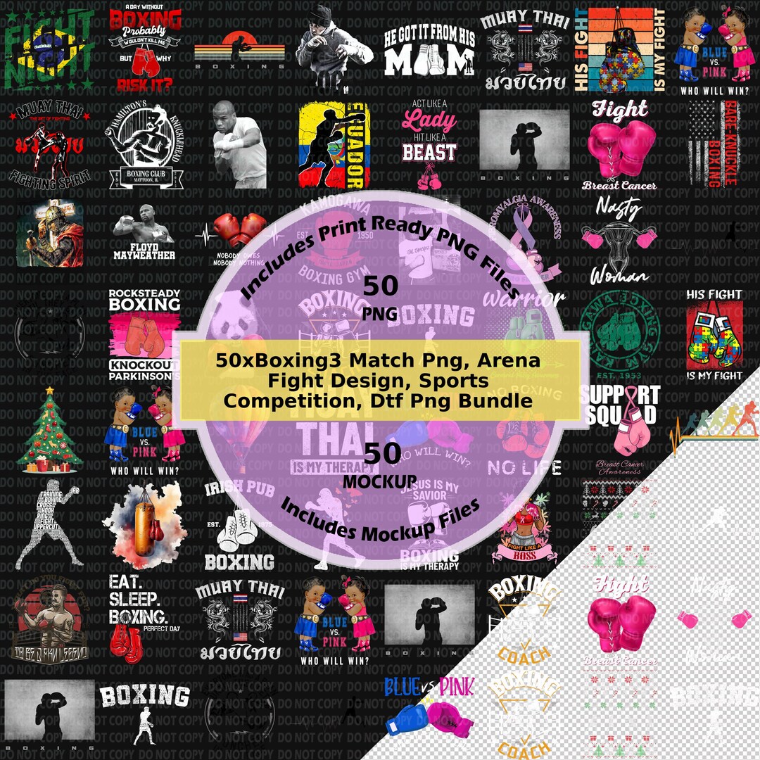 50x Boxing 3 Match Png, Arena Fight Design, Sports Competition, Dtf Png ...