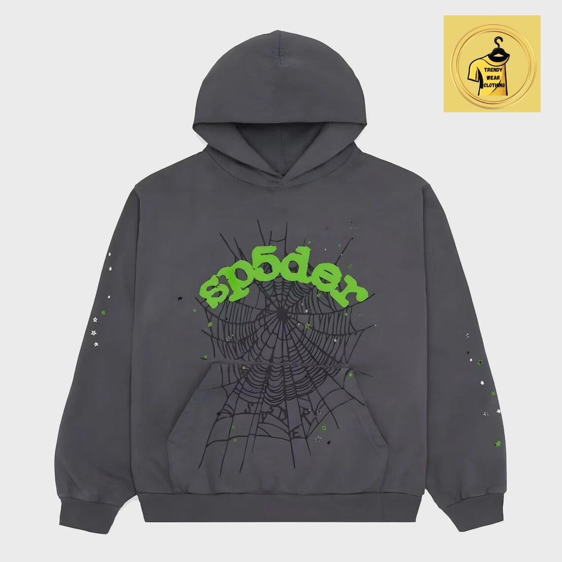 Sp5der green hoodie - Etsy 日本