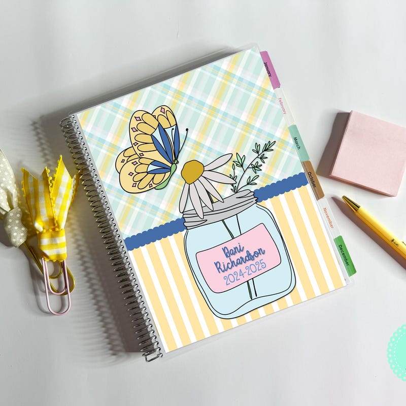 8x11 2025 Calendar Etsy