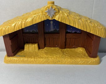 Fisher-Price Little People Christmas Nativity STABLE MANGER Replacement Part
