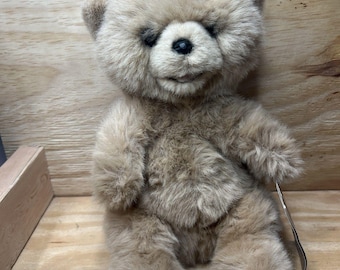 Vtg 1987 Applause Avanti Teddy Bear HAND PUPPET - NWT Rare - Item 11067 Korea
